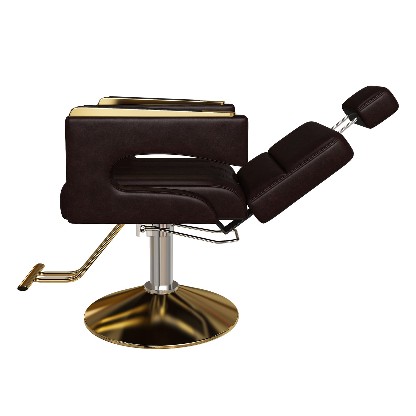 Sterling Hydraulic Barber Chair – 360° Swivel Salon Chair – view 19