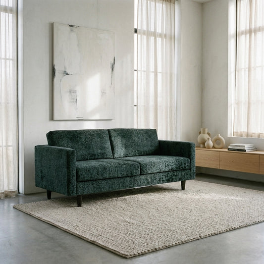 Talmadge Sofa – 92" Made-in-USA Sofa, Sage Green & Mustard Yellow – view 2