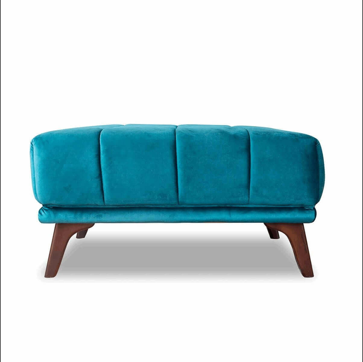 Addison MCM Square Tufted Ottoman - Revel Sofa