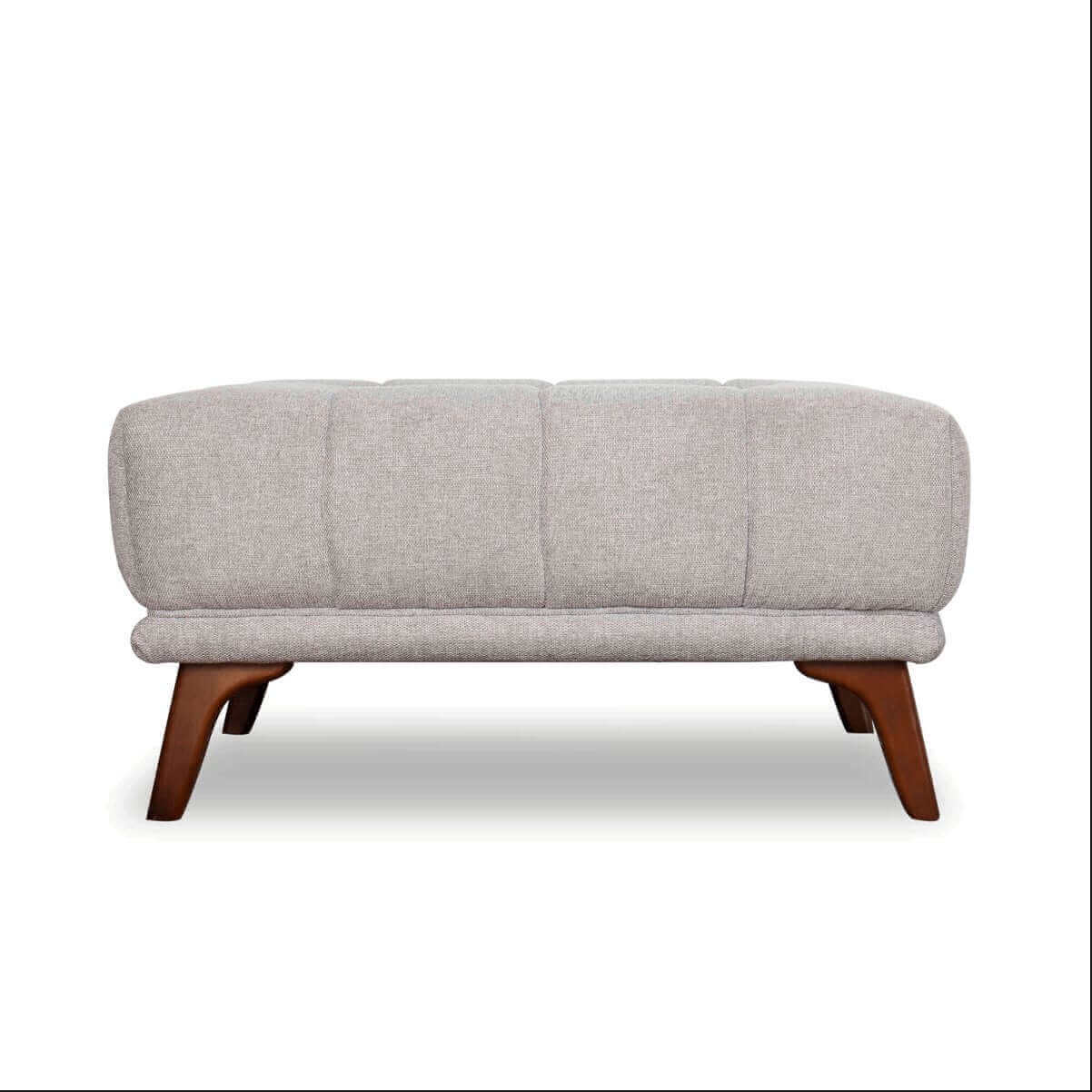Addison MCM Square Tufted Ottoman - Revel Sofa