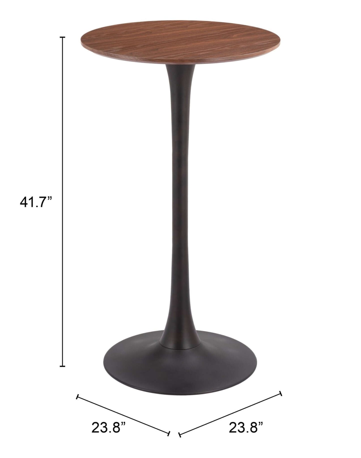Auray Round Bar Table in Variety of Color Options - Revel Sofa