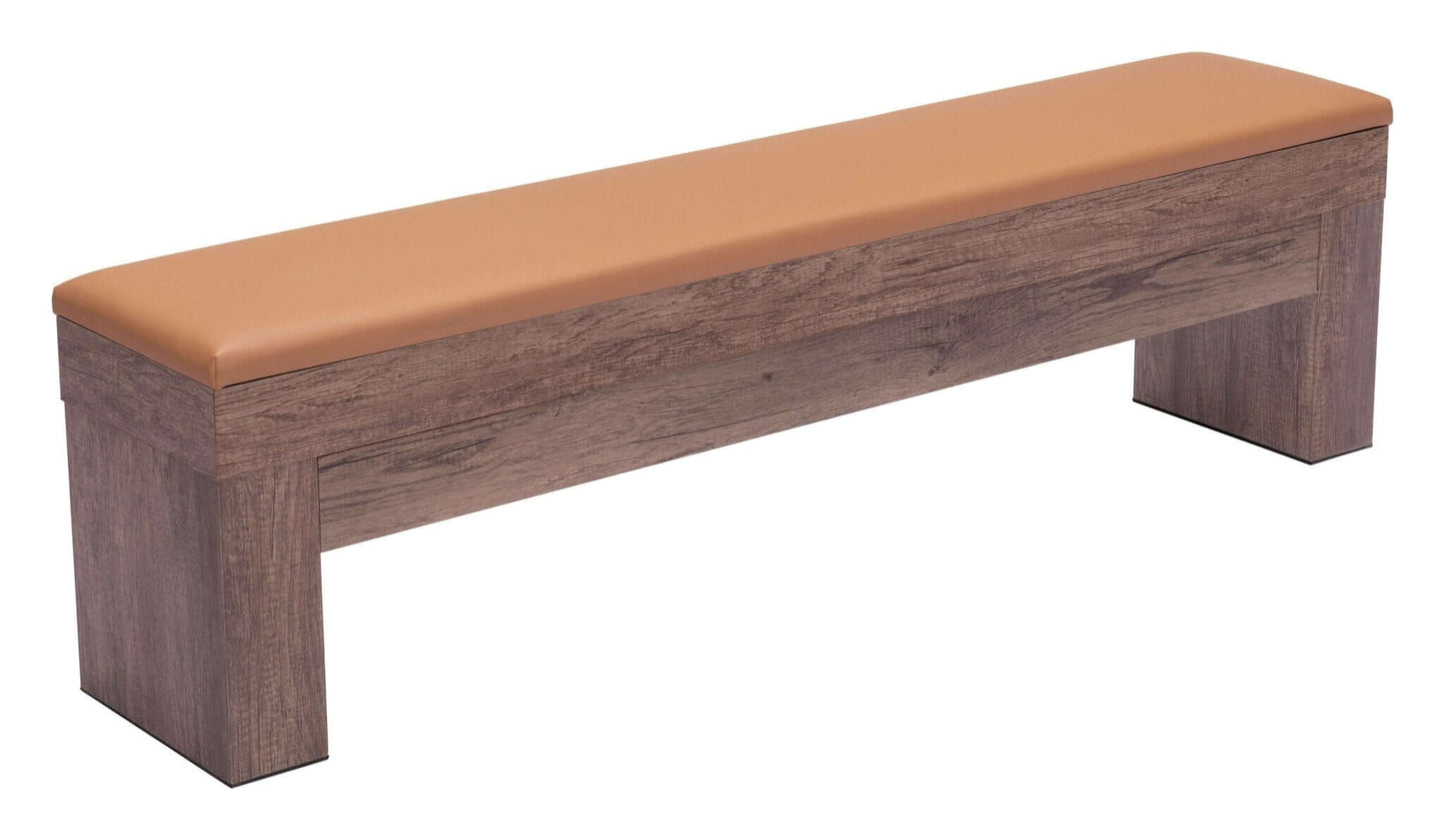 Bonker Multifunctional Storage Wood Dining Bench (Set of 2) - Revel Sofa