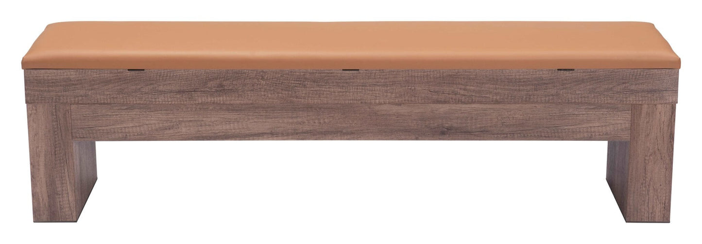 Bonker Multifunctional Storage Wood Dining Bench (Set of 2) - Revel Sofa