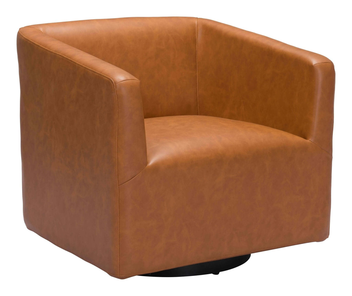 Brooks Accent Lounge Chair in Brown & Gray - Revel Sofa