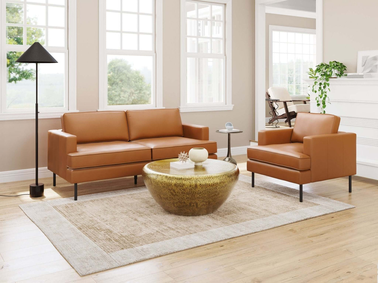 Decade Modern Classic Sofa Loveseat 72" - Revel Sofa