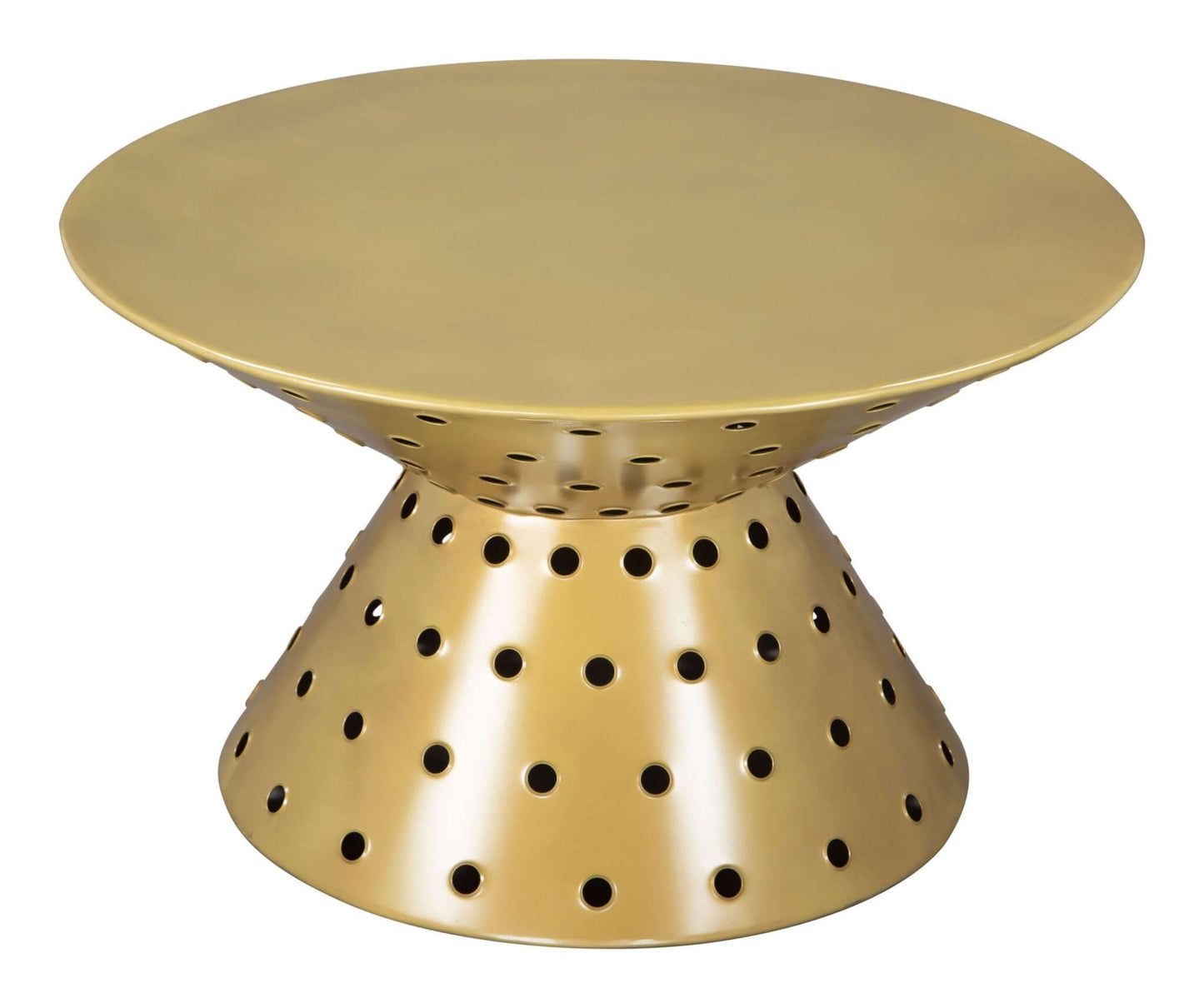 Electron Retro Funky Coffee Table in Gold - Revel Sofa