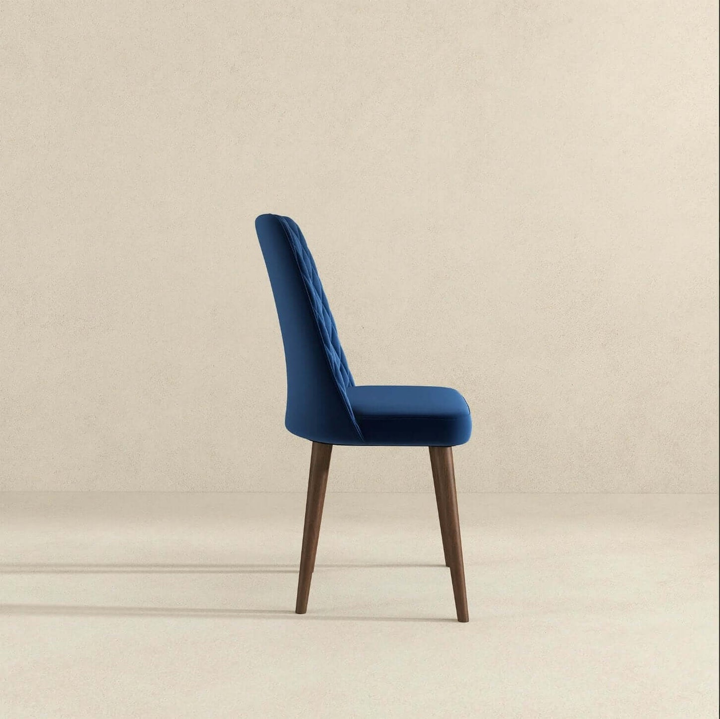 Katie MCM Tufted Velvet Dining Chairs (Set Of 2) - Revel Sofa