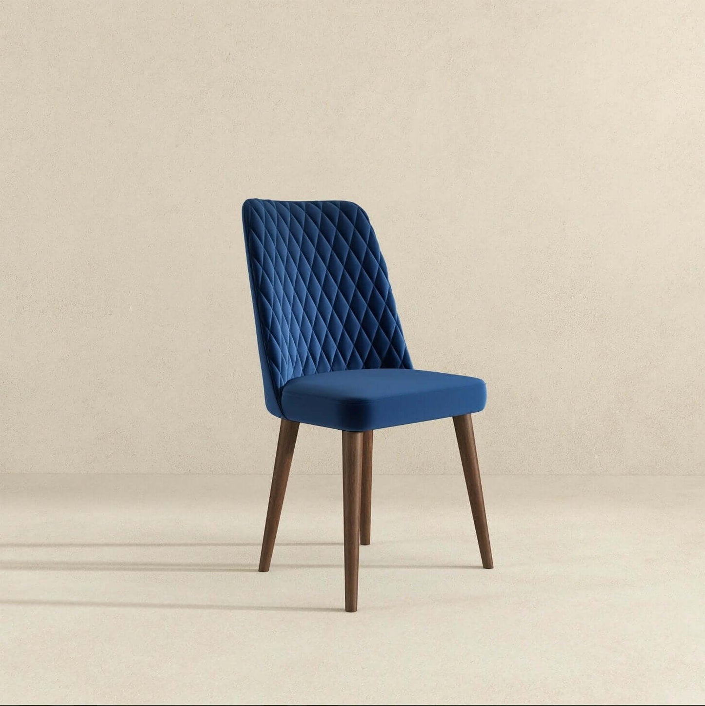 Katie MCM Tufted Velvet Dining Chairs (Set Of 2) - Revel Sofa