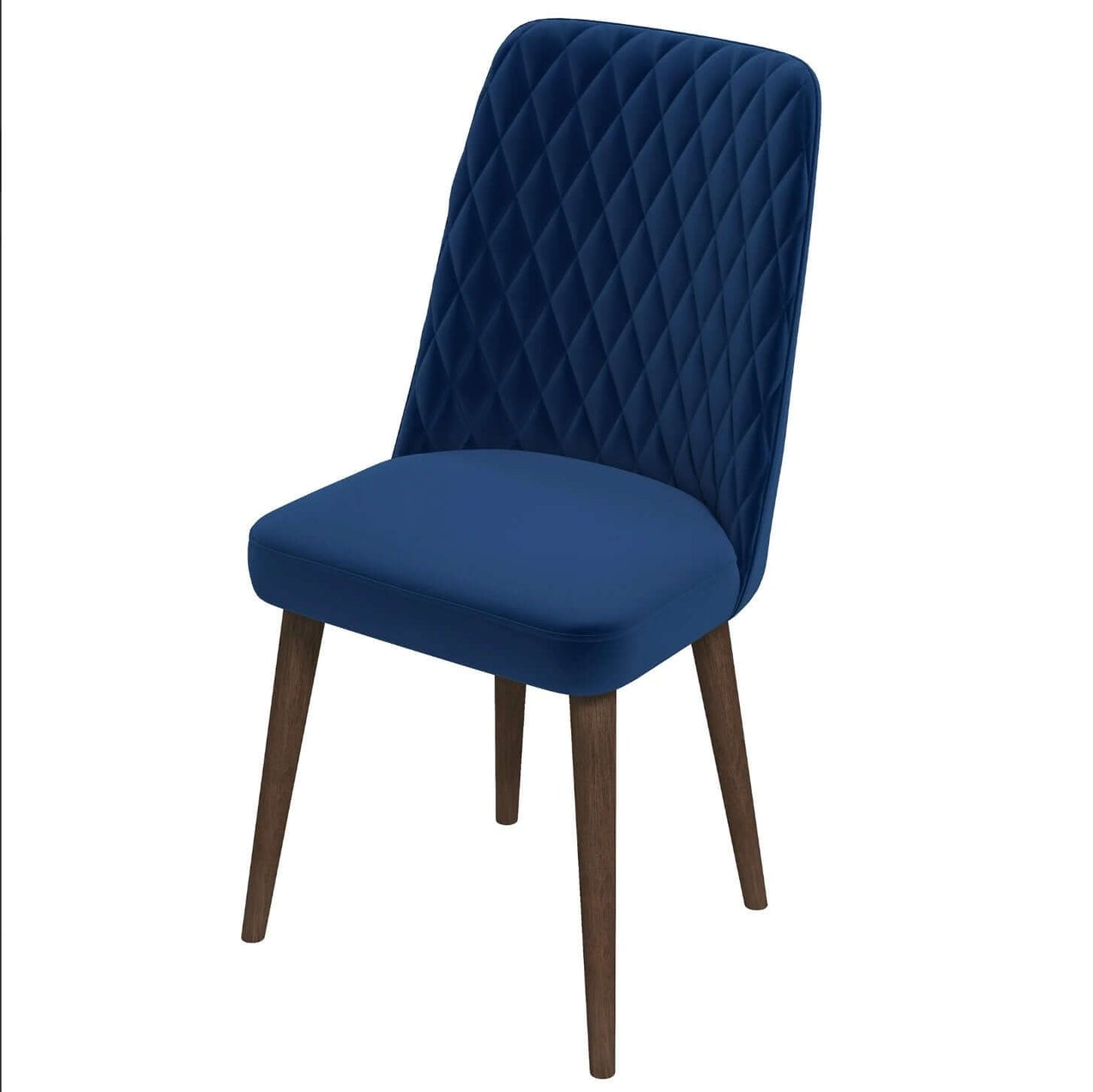 Katie MCM Tufted Velvet Dining Chairs (Set Of 2) - Revel Sofa