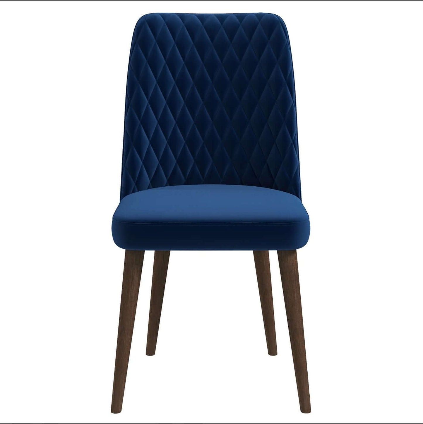 Katie MCM Tufted Velvet Dining Chairs (Set Of 2) - Revel Sofa