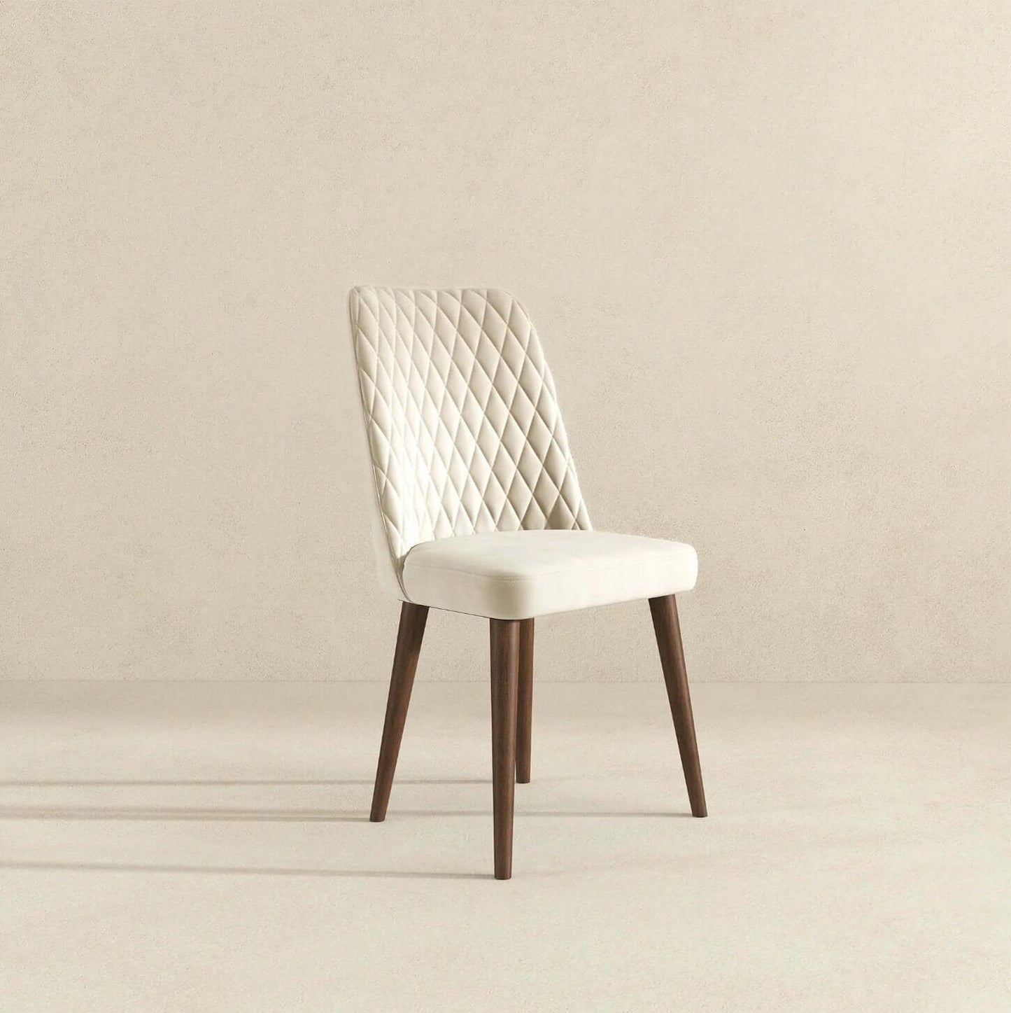 Katie MCM Tufted Velvet Dining Chairs (Set Of 2) - Revel Sofa