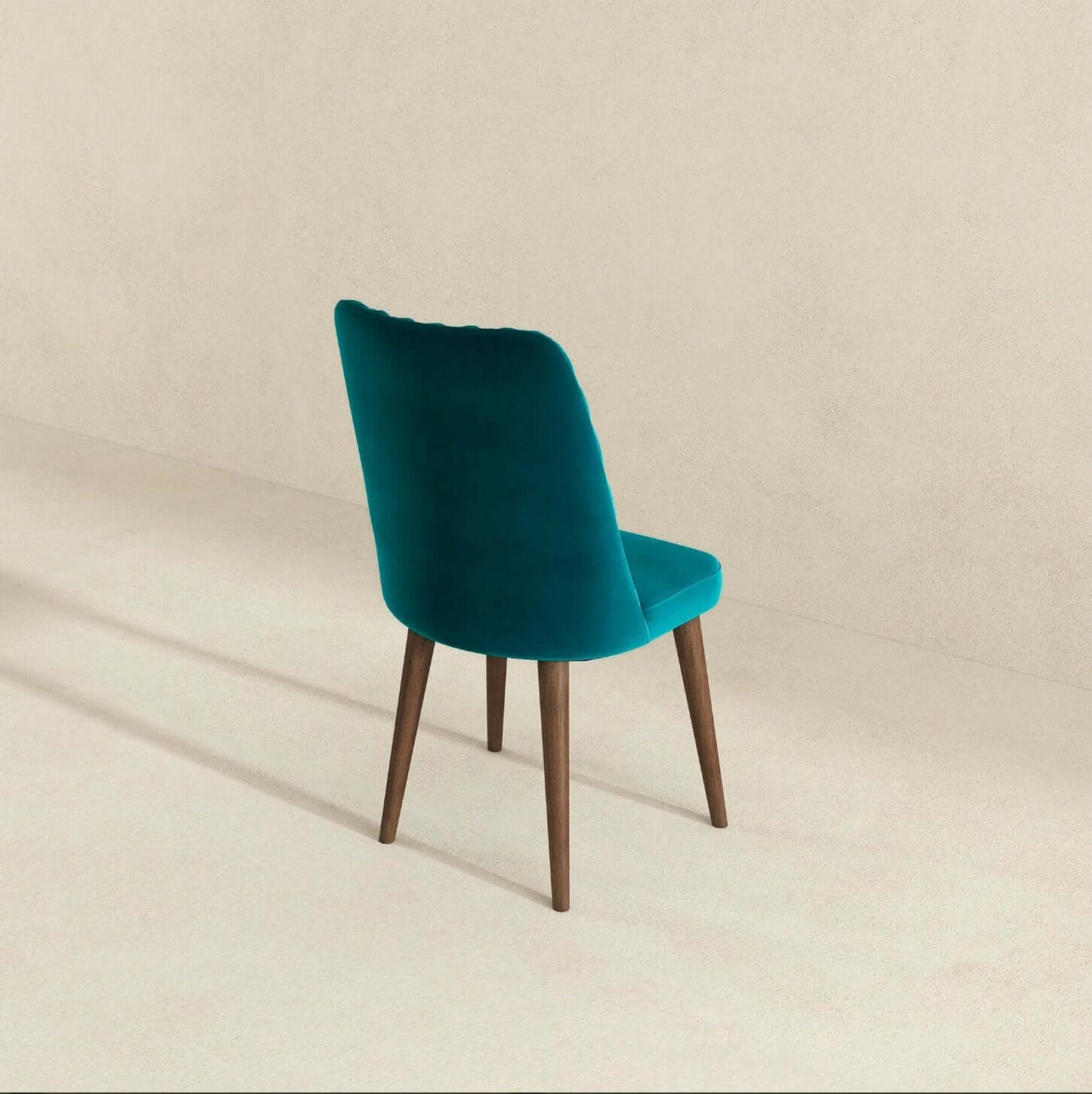Katie MCM Tufted Velvet Dining Chairs (Set Of 2) - Revel Sofa