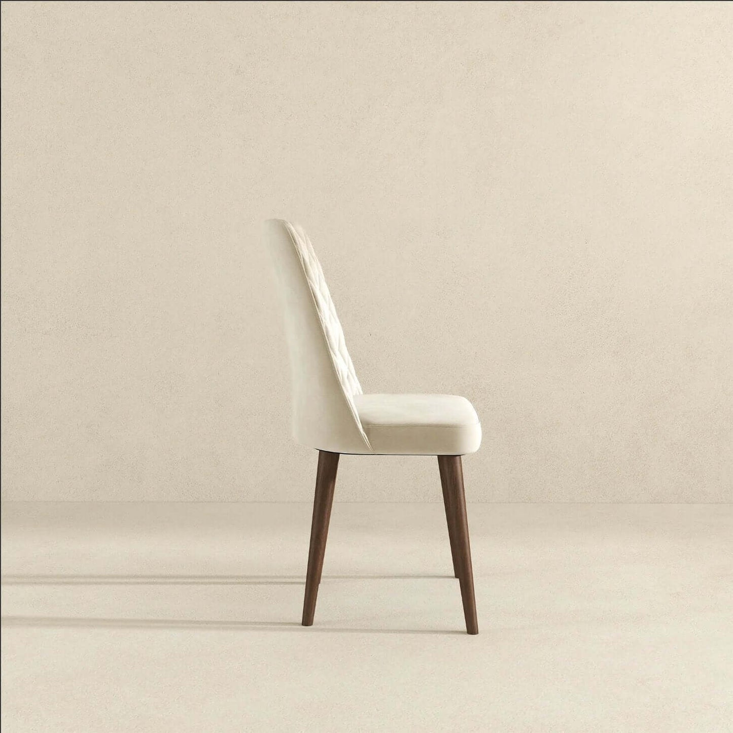 Katie MCM Tufted Velvet Dining Chairs (Set Of 2) - Revel Sofa