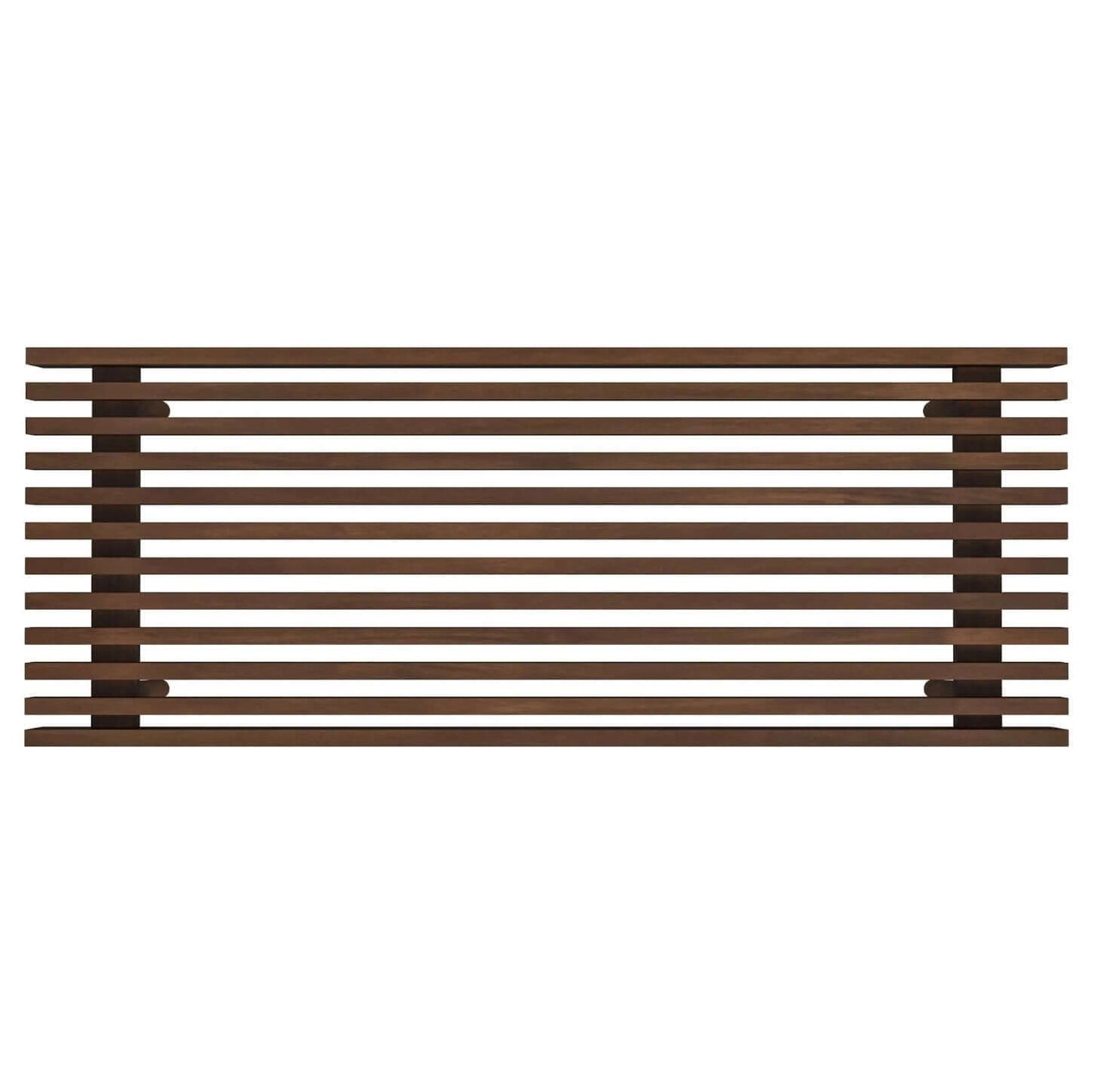 Mia MCM Style Slated Solid Wood Bench 47” - Revel Sofa