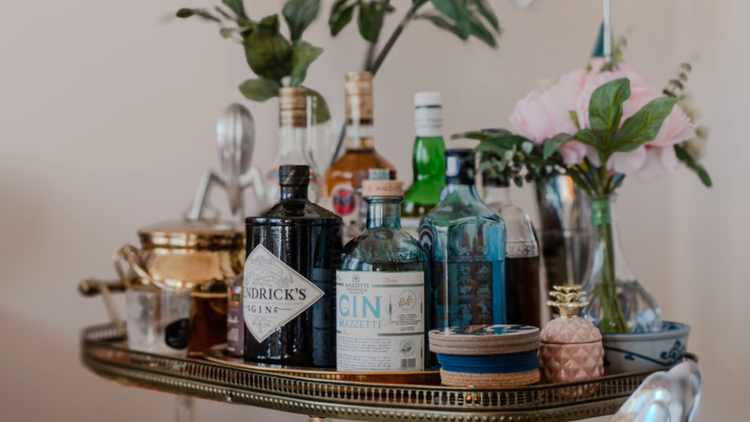 Bar Cart Styling for Small Apartments and Big Homes