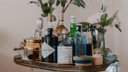 Bar Cart Styling for Small Apartments and Big Homes