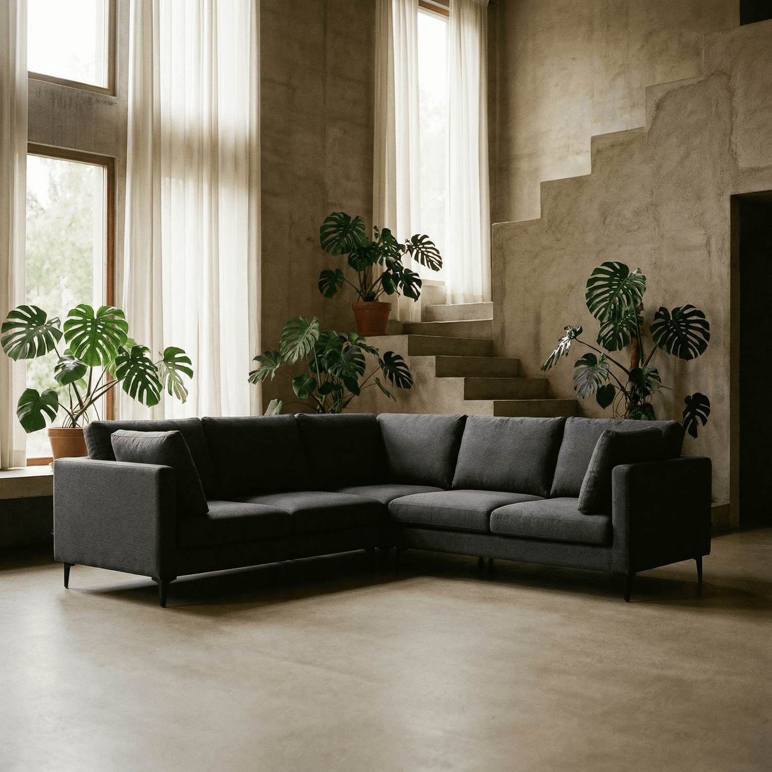 Sectionals Upholstered in Performance Fabric