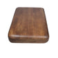 Aurelius Low Profile Round Edge Solid Wood Coffee Table (39") – Handcrafted Modern Coffee Table