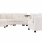 Harlow Curved Modular Sectional - Beige (19)