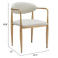 Zens Dining Chair (Set of 2) in Quill Gray