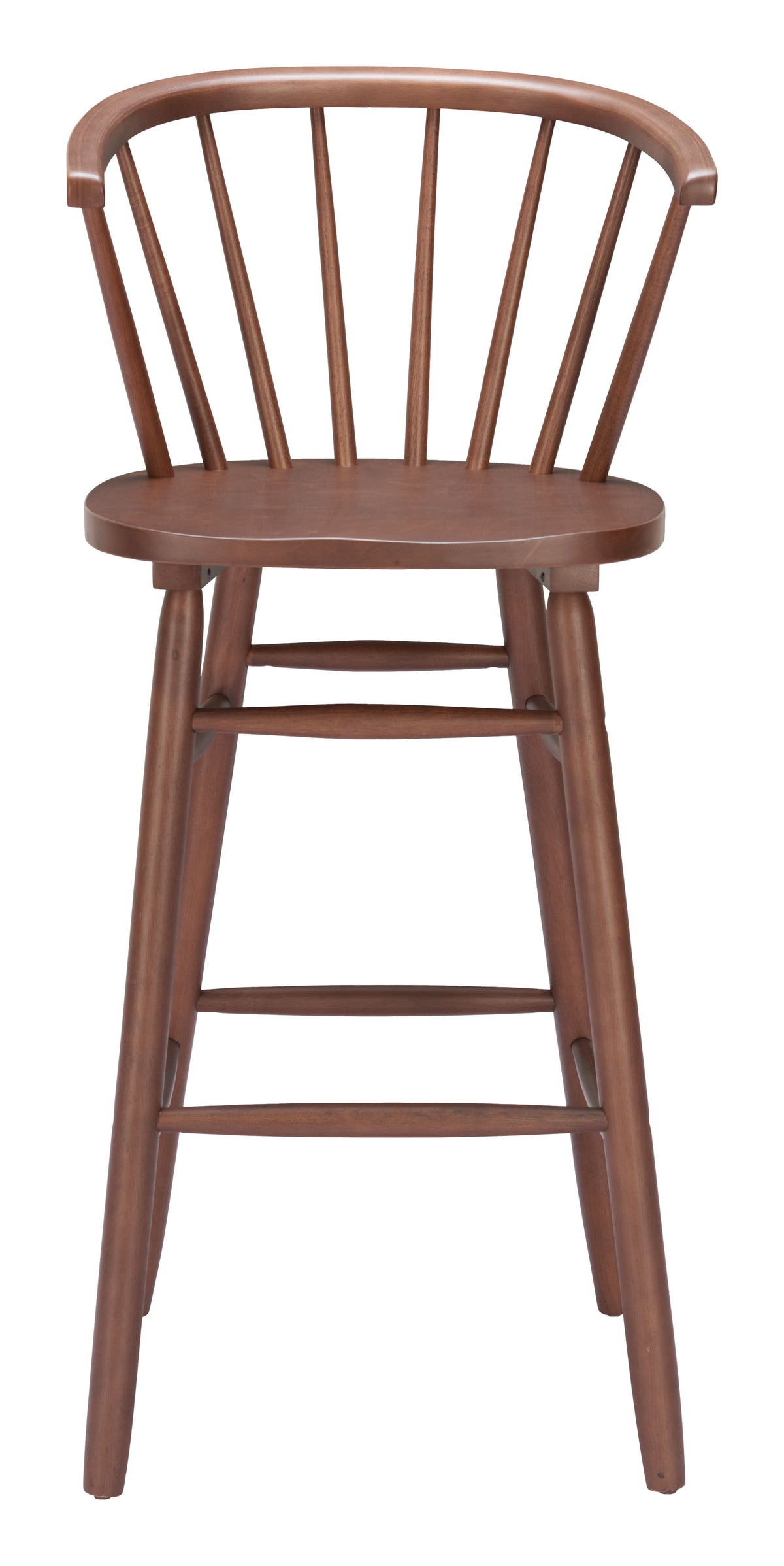 Stenger Barstool (Set of 2) in Walnut