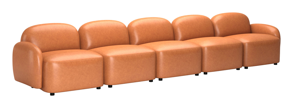Cleo Brown Modular Sofa