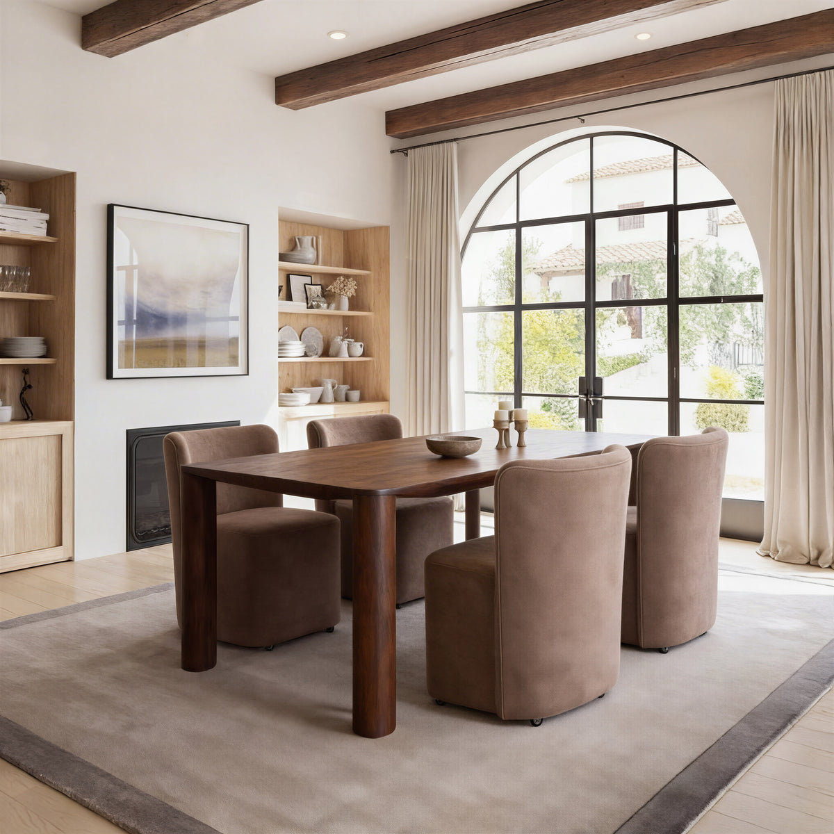 Eazy Dining Table in Espresso