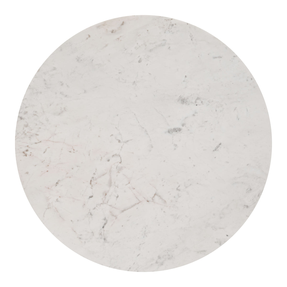 Ithaca White & Gold Dining Table