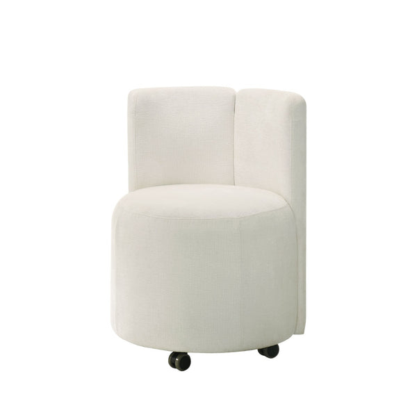 Cormac White Synthetic Wood Accent Chair – 22