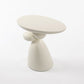 Edric Fiberglass Corner End Table