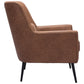 Ontario Vintage Brown Accent Chair