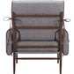 Klem Gray Accent Chair