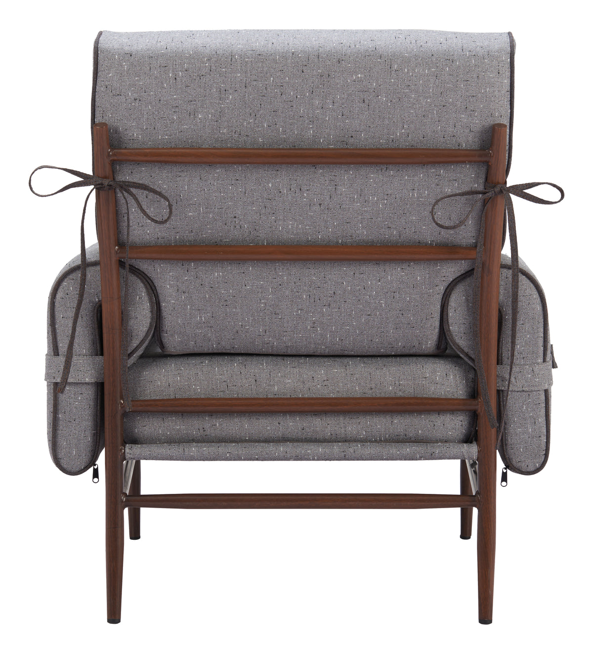 Klem Gray Accent Chair