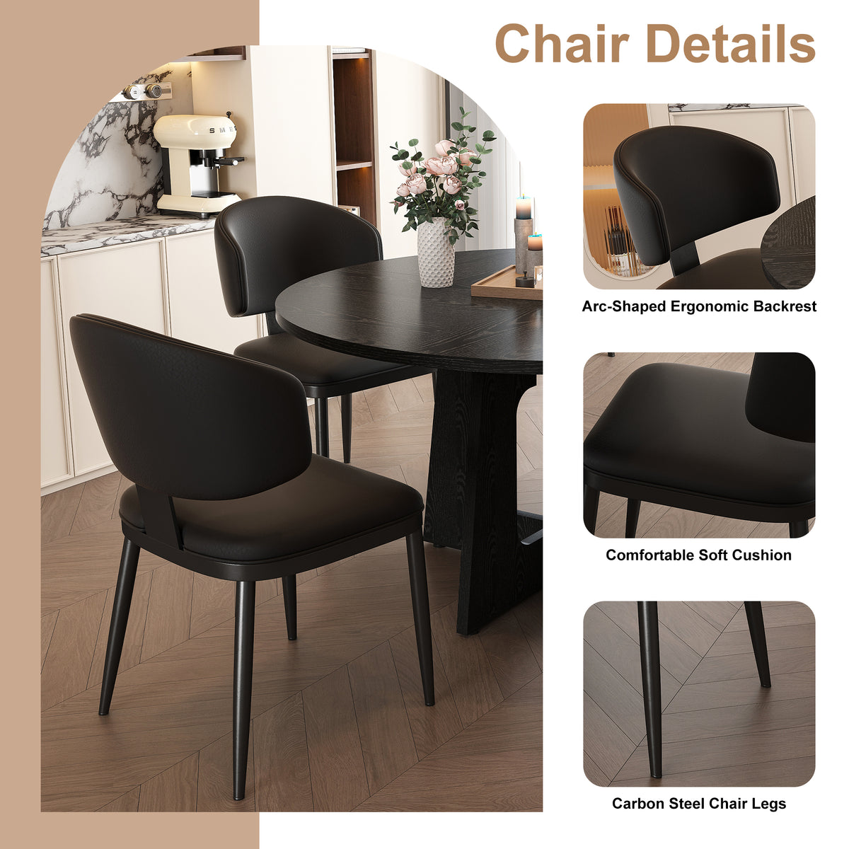 Kaia Round Dining Set