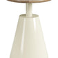 Sira Natural & Ivory Side Table