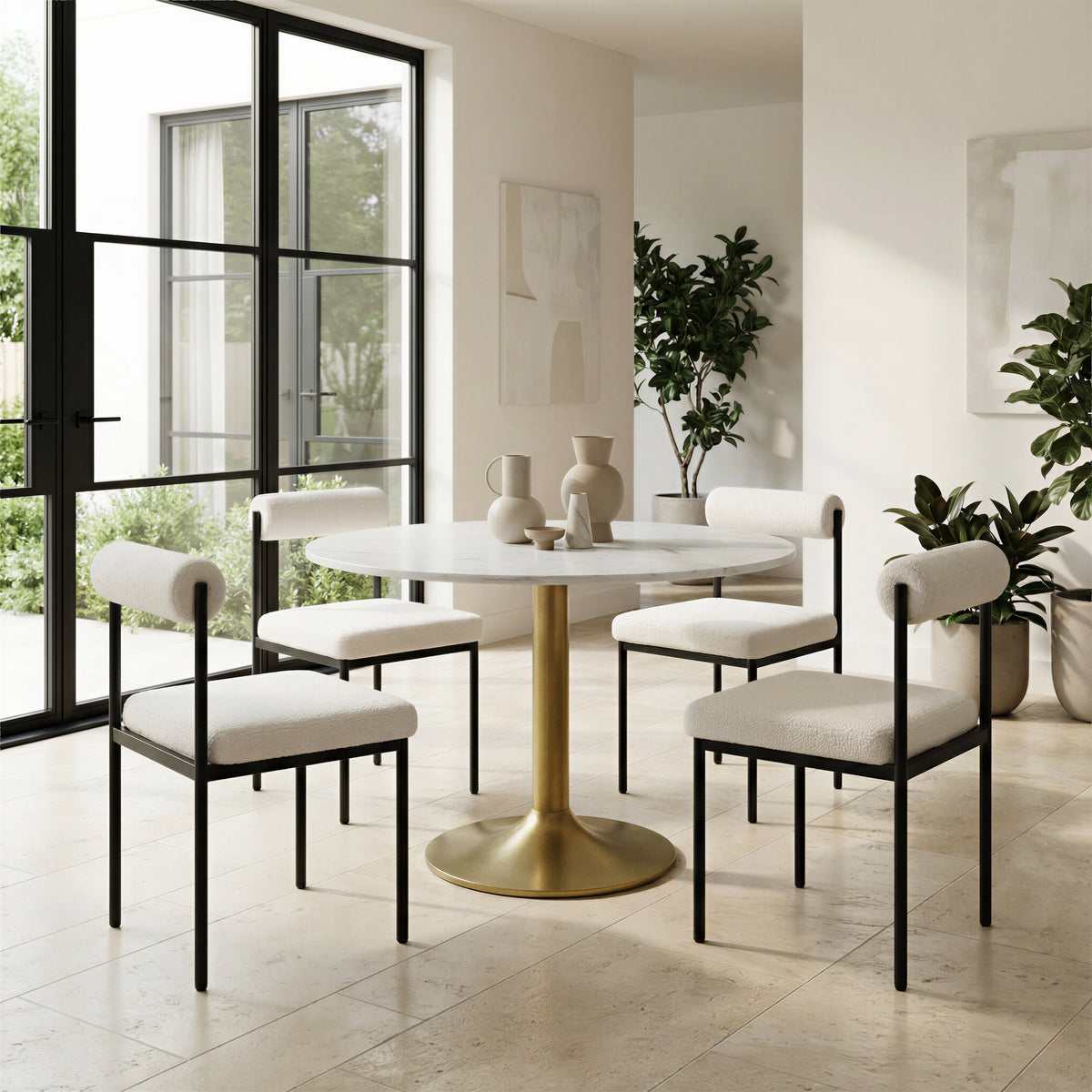 Livorno Ivory Dining Chair