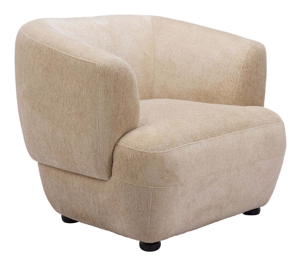 Bekker Golden Beige Accent Chair