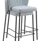 Linz Counter Stool (Set of 2) in Gray