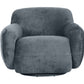 Boble Storm Gray Swivel Chair