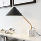 Pike Black & White Table Lamp