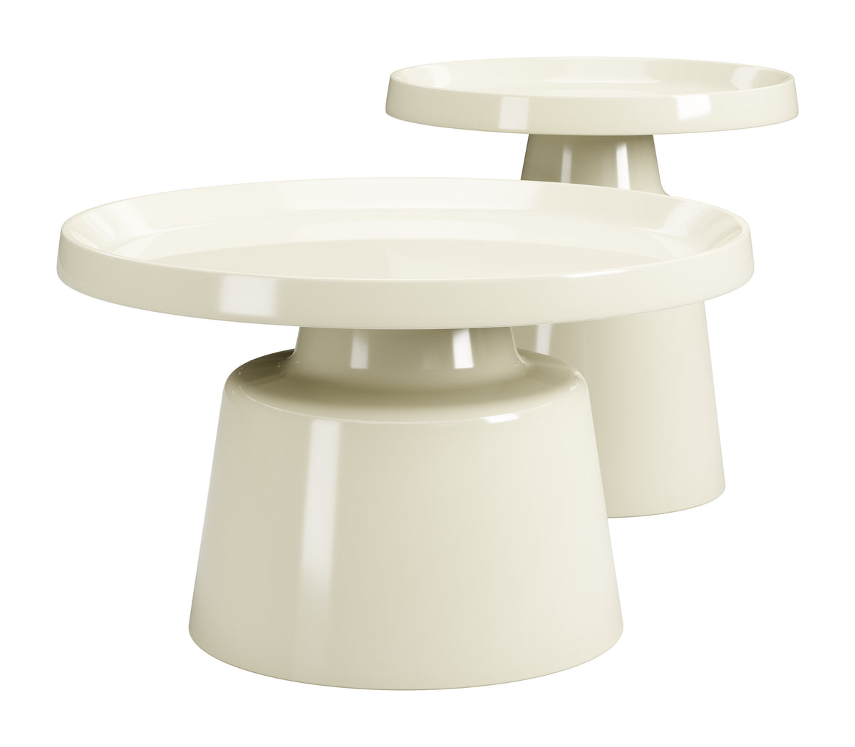 Beurre Ivory Coffee Table Set (2-Piece)