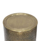Corbin hammered side table Antique Gold – photo 6