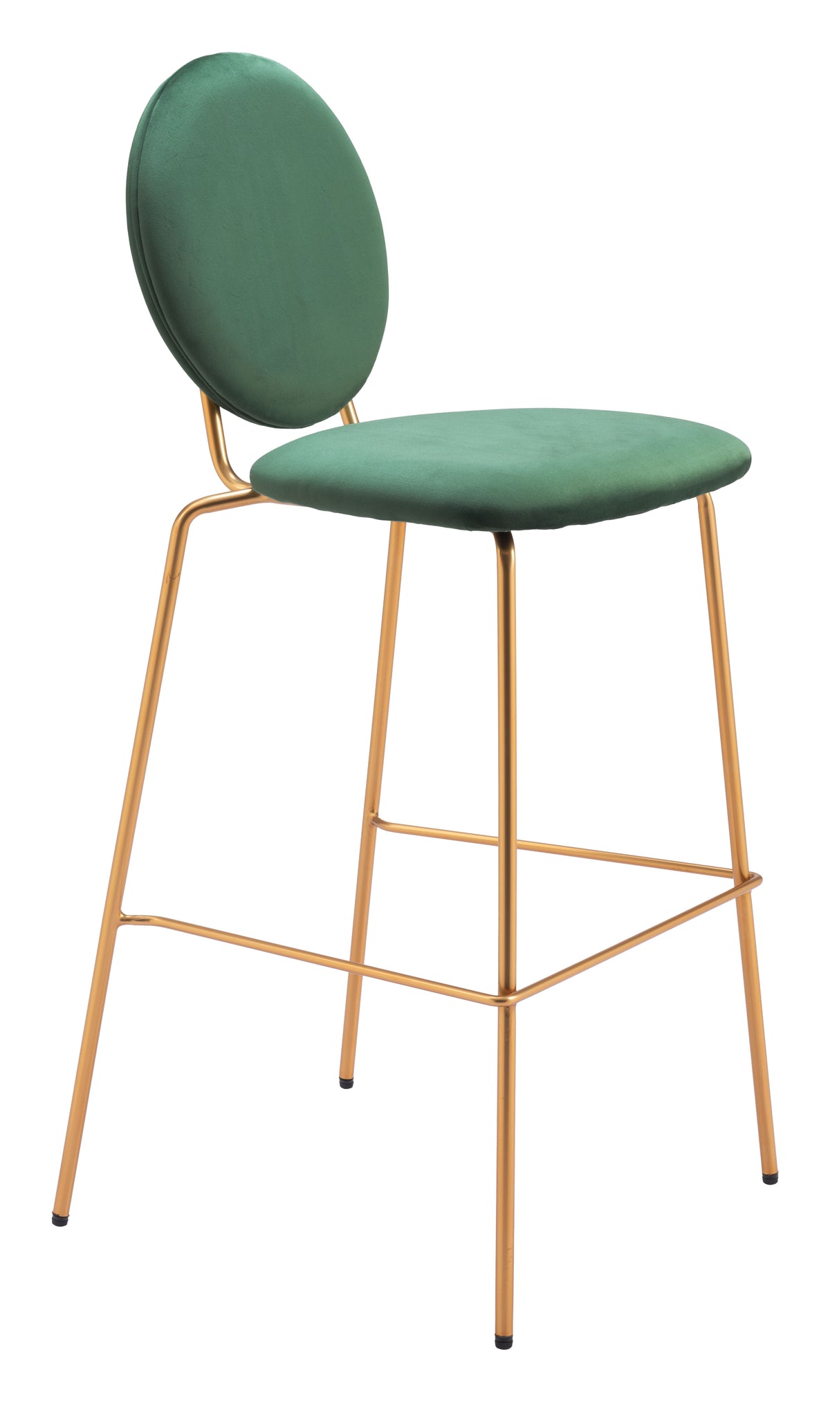 Odessa Green & Gold Barstool (Set of 2)