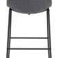 Smart Barstool (Set of 2) in Charcoal