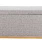 Dobo Gray Storage Bench