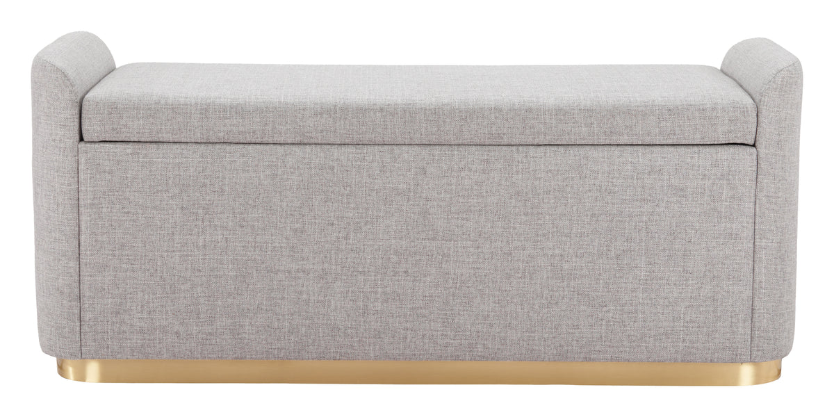 Dobo Gray Storage Bench