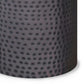 Corbin Hammered Antique Metal Cylindrical Side Table in rich antique copper finish, showcasing a hand-hammered texture.