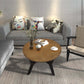 Round Wood MDF Accent Table 32"