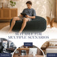 Selwyn Corduroy Bean Bag Chair