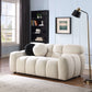 Modern Marshmallow Tufted Boucle Fabric Sofa (2 Sizes - 3 Colors)